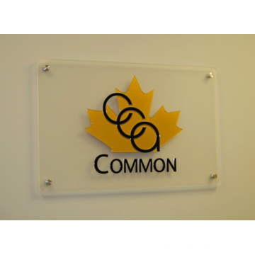 3D Acrylic Plastic Indoor Signage